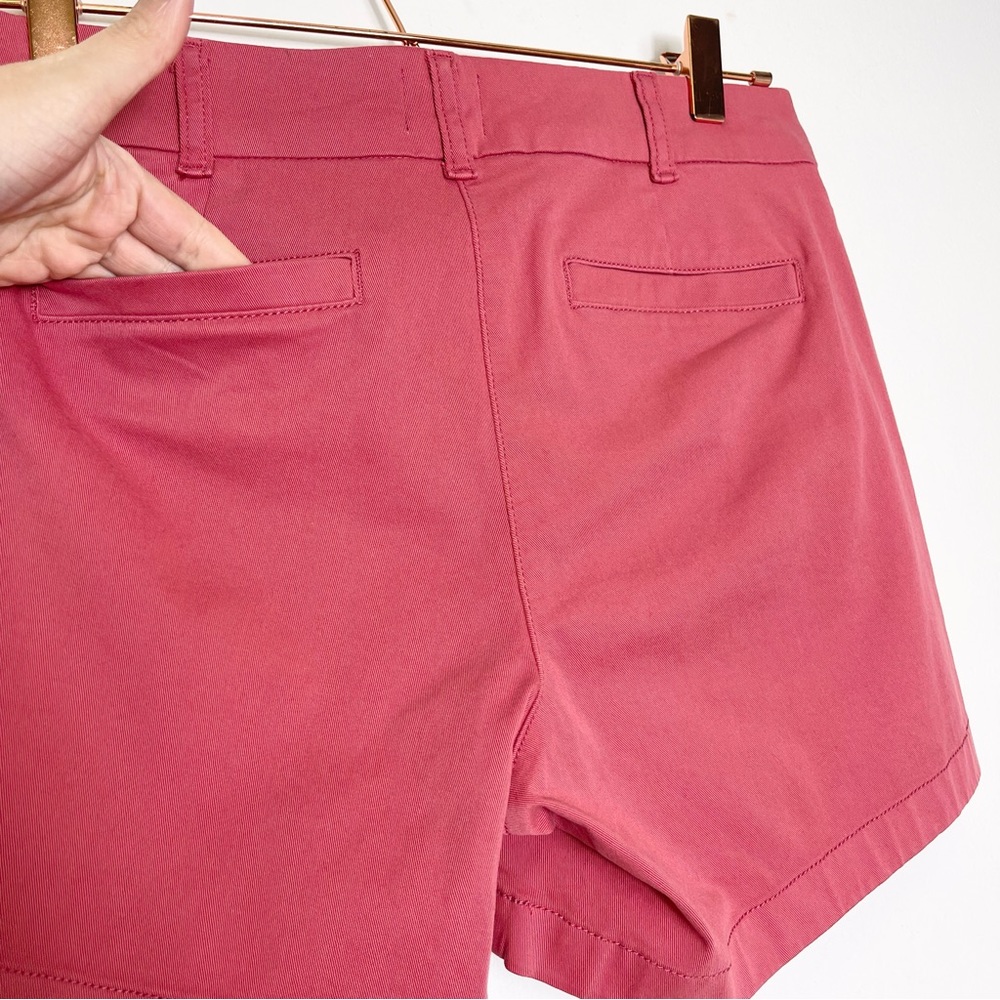 NWT J. Crew Chino Bermuda Shorts Samon Peach Size 4 - Picture 6 of 11